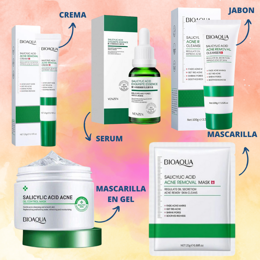 KIT ACIDO SALICILICO X5N2 BIOAQUA
