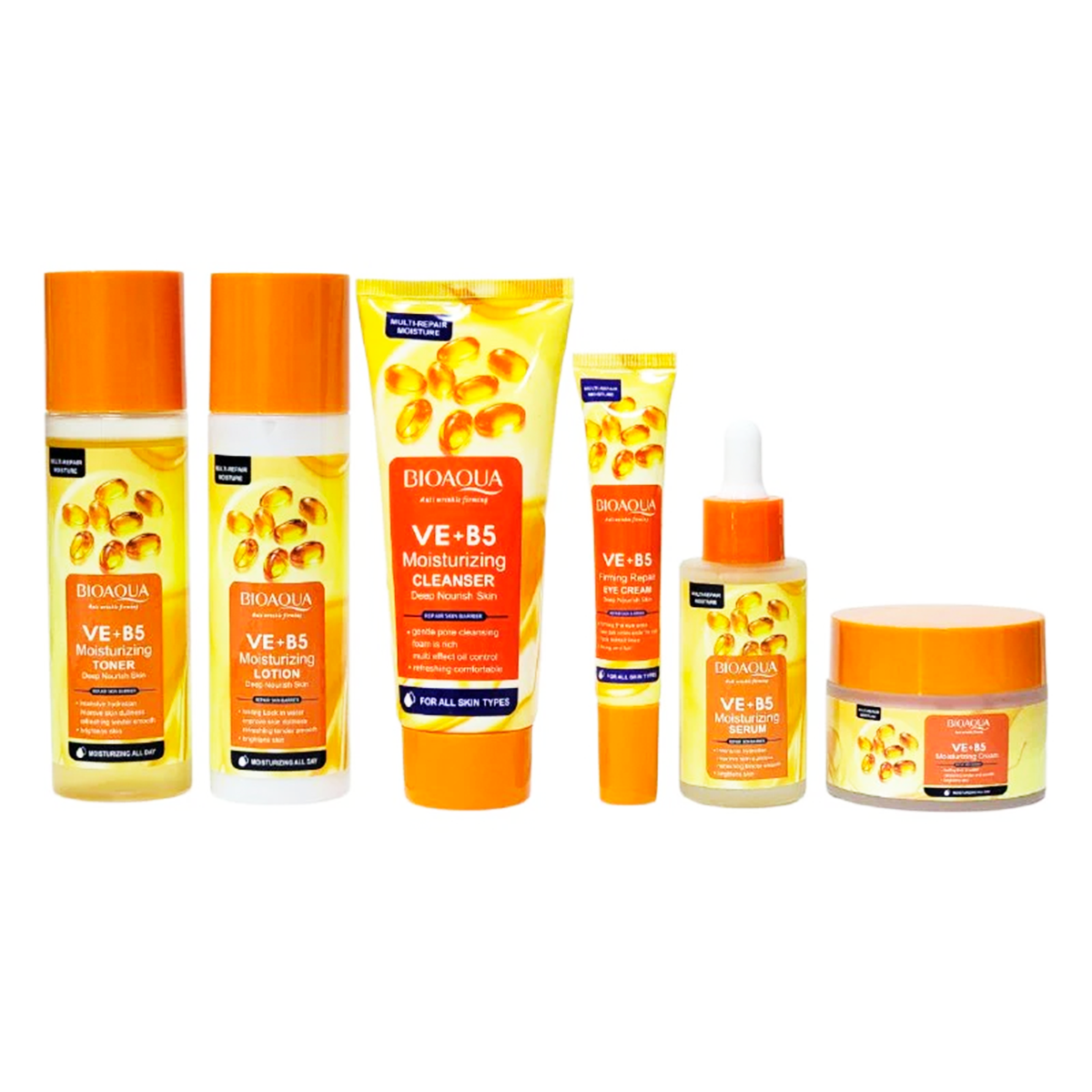 Kit VitaminaE+B5 BIOAQUA 6Pieza BQY17932