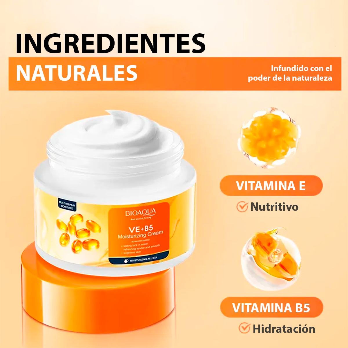 Kit VitaminaE+B5 BIOAQUA 6Pieza BQY17932