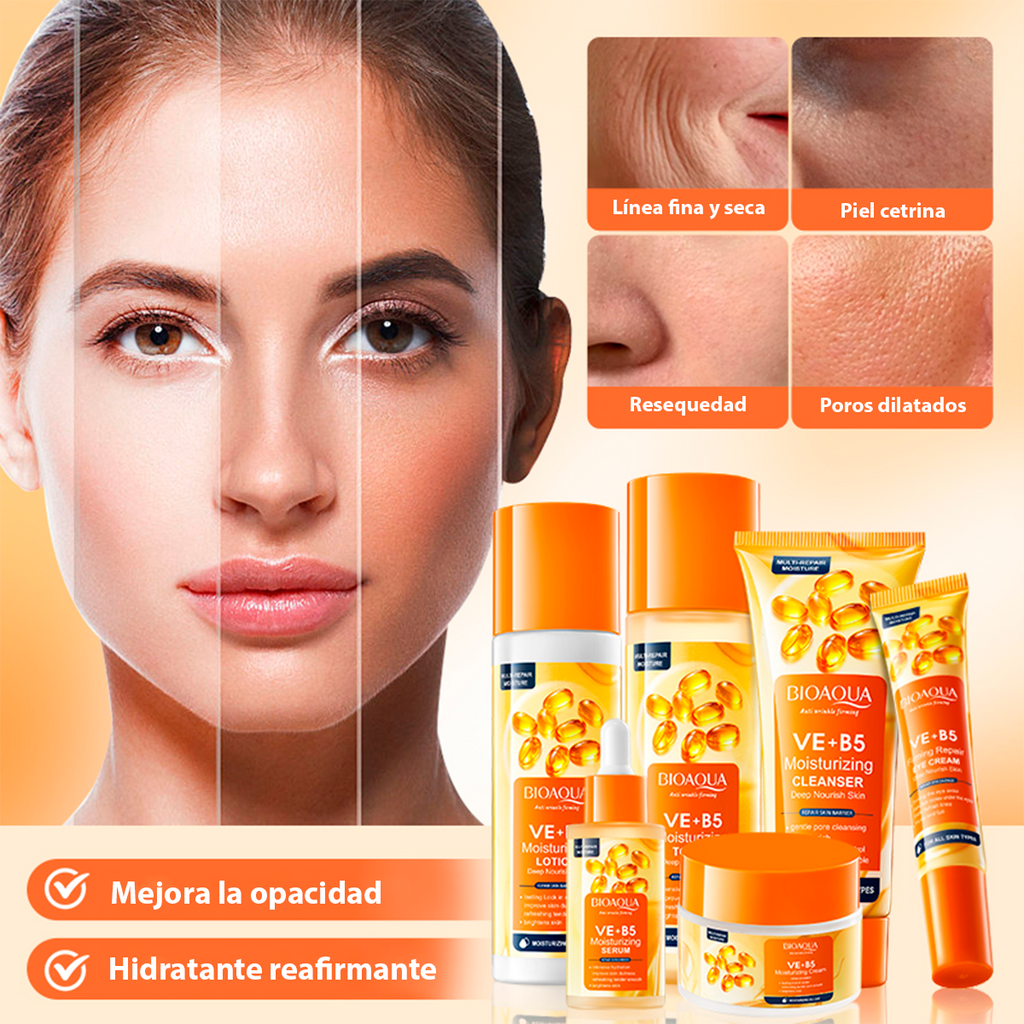 Kit VitaminaE+B5 BIOAQUA 6Pieza BQY17932