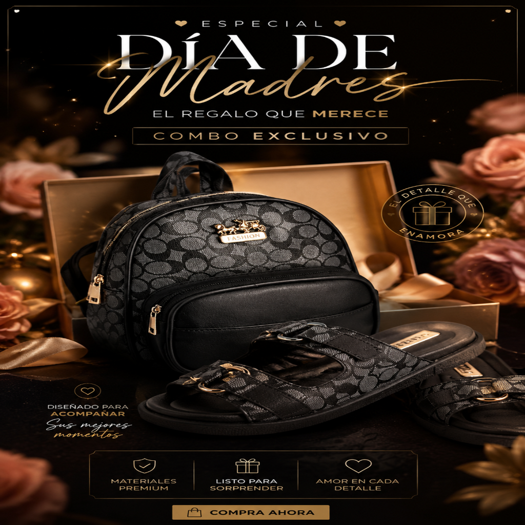 DUO SANDALIA + MORRAL