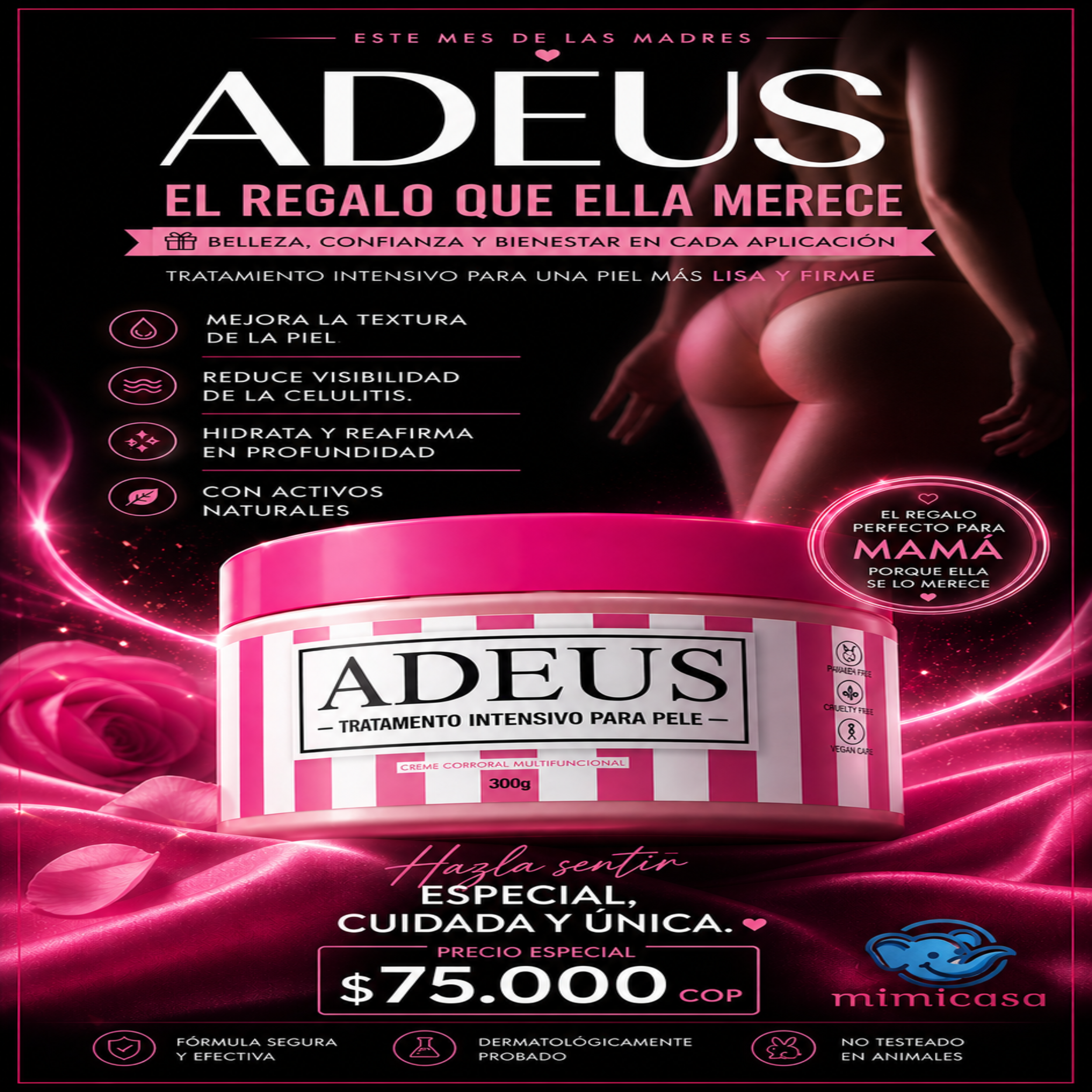 Adeus Para Celulitis y Estrias