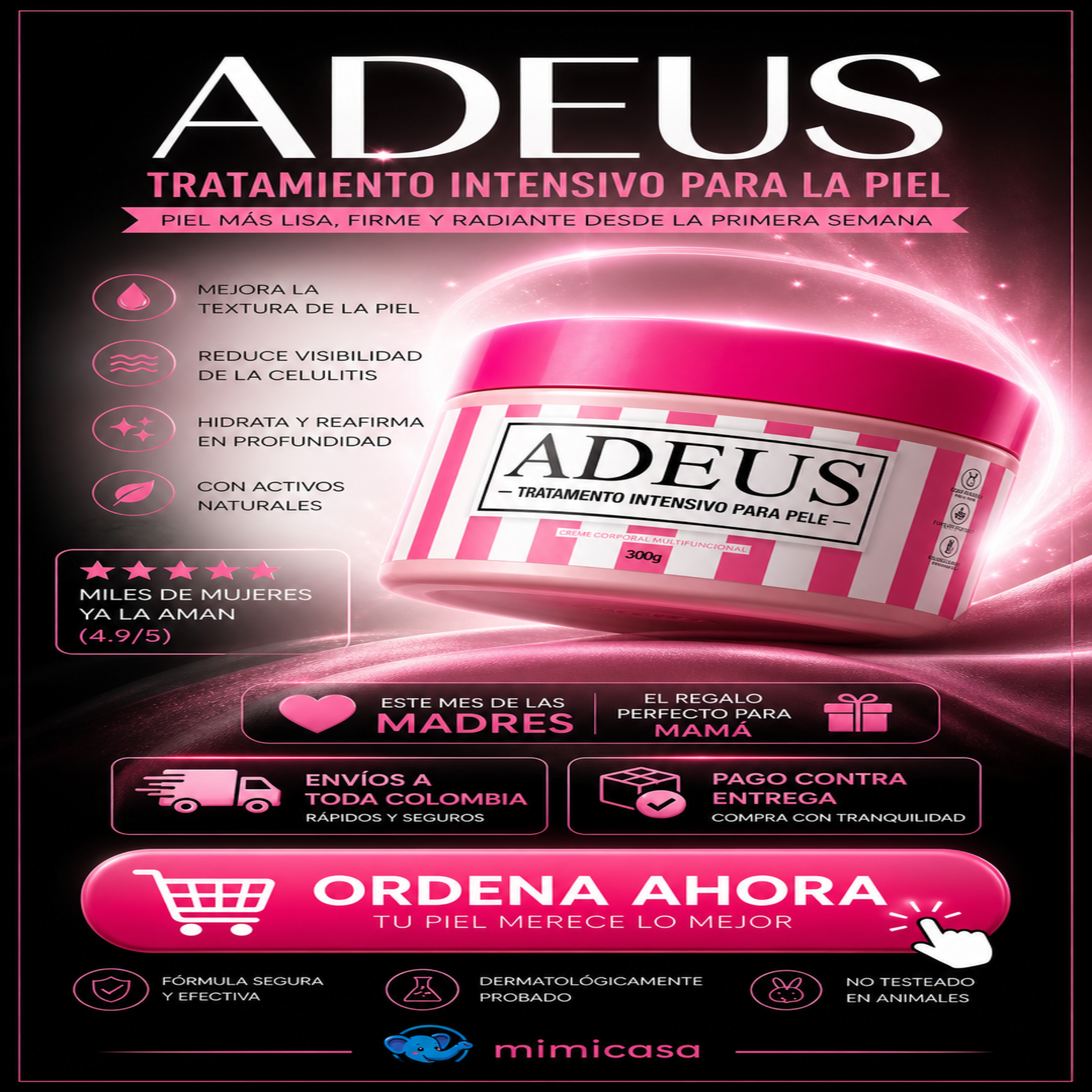 Adeus Para Celulitis y Estrias