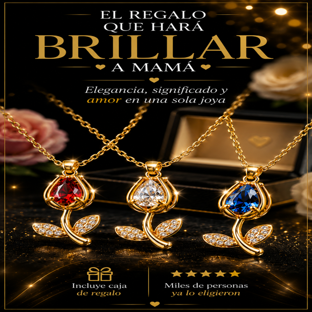 Collar Flor Tulipan