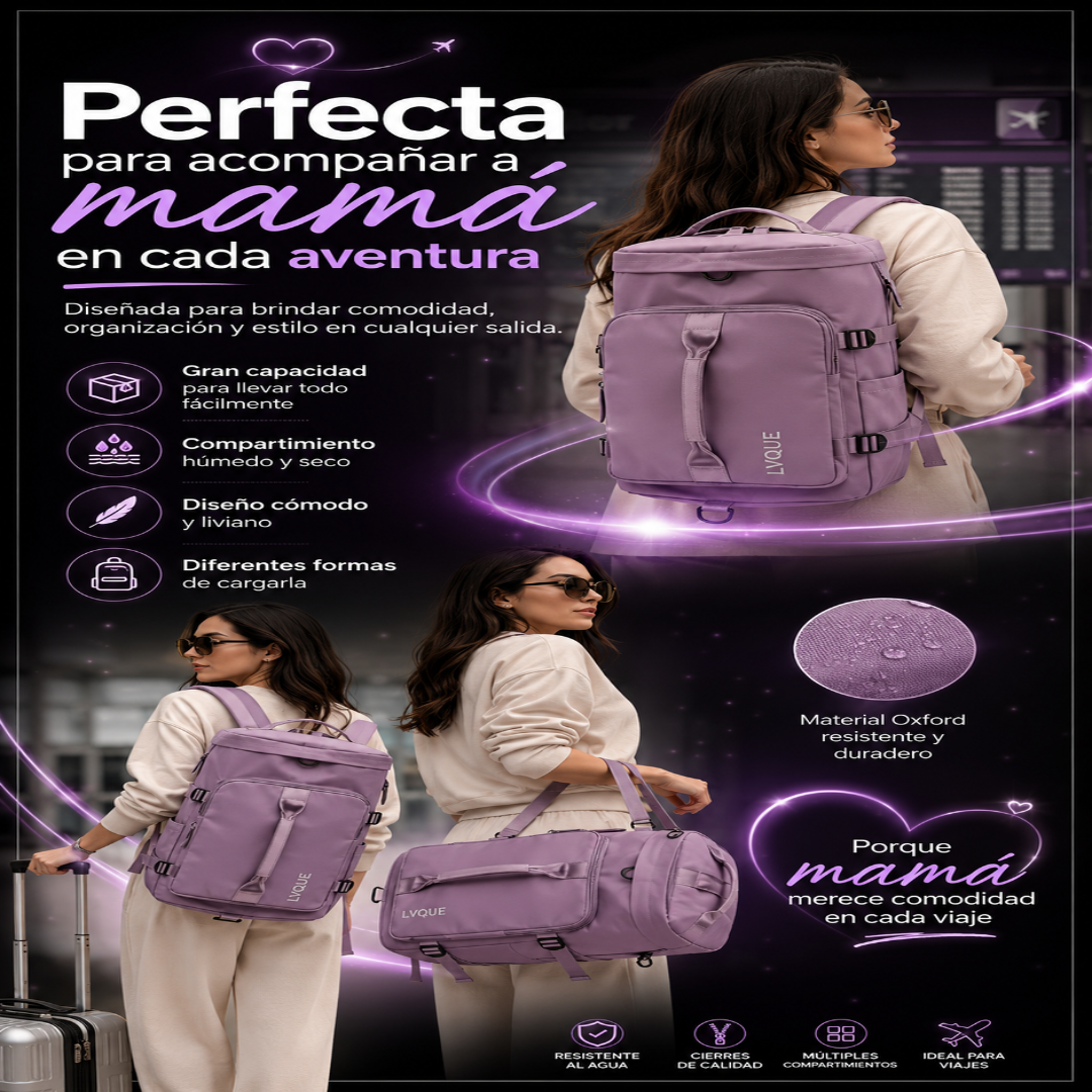 Morral Maleta Camping Bolso Viajero