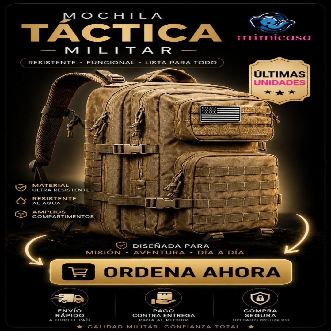Mochila maleta militar